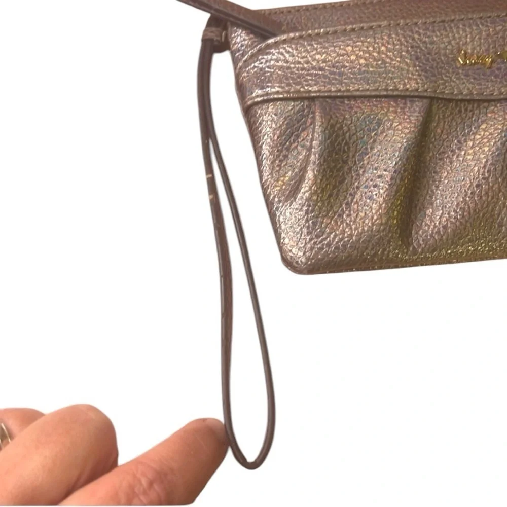 Juicy couture iridescent clutch.